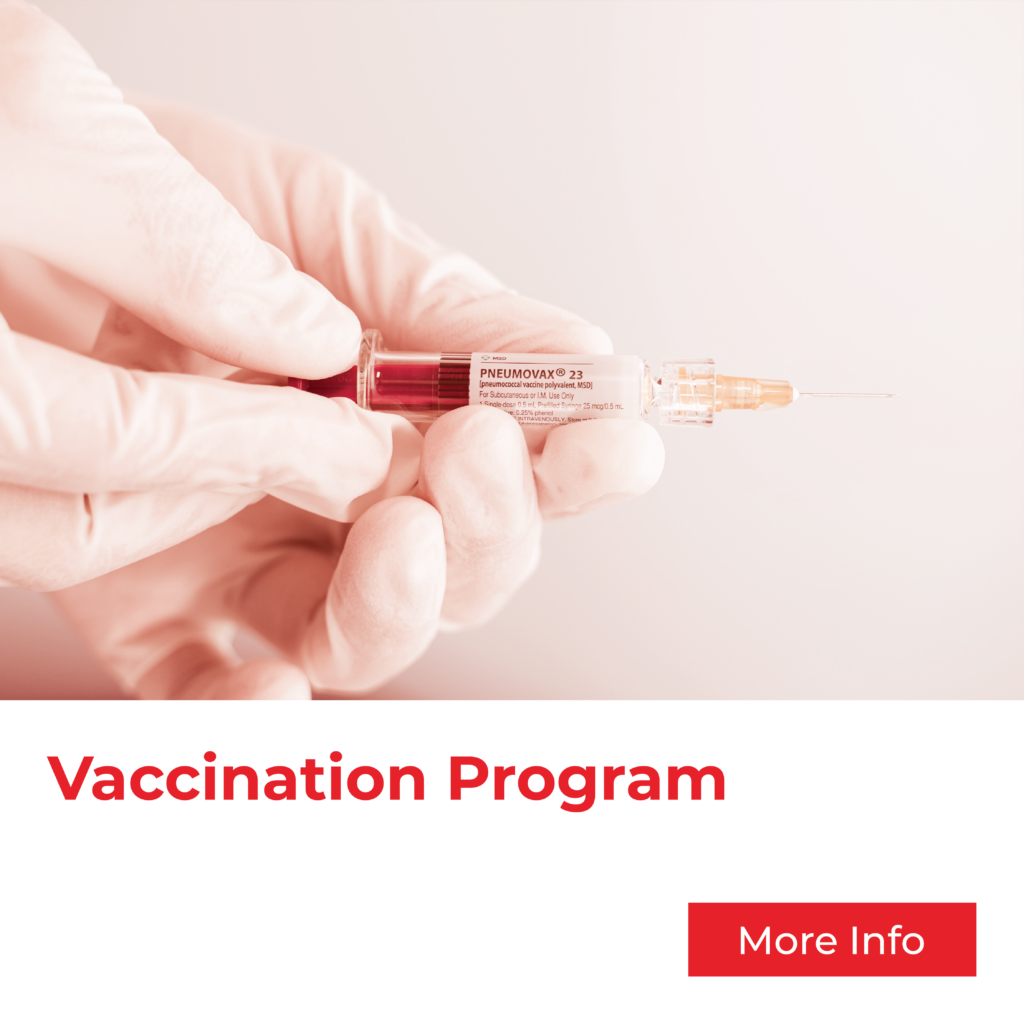 Vaccination centre by Klinik As Salam with various type of vaccination program available for all age group