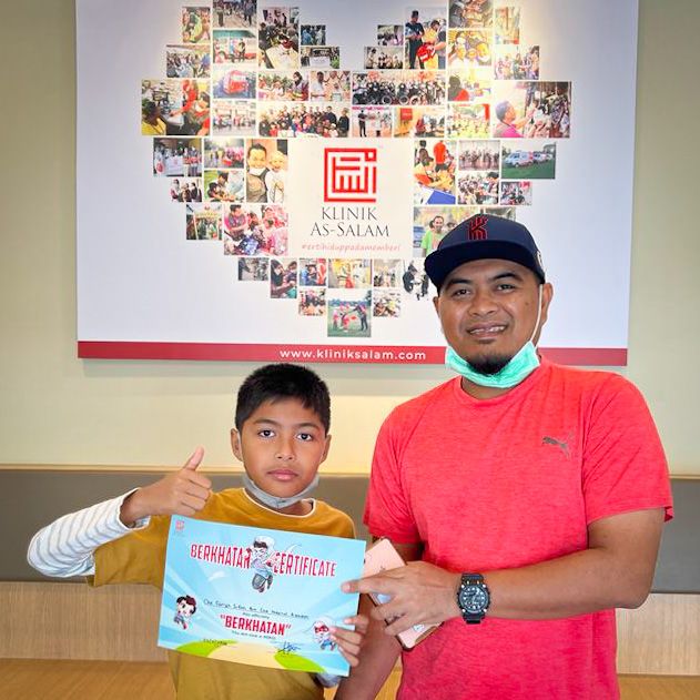 Testimoni berkhatan di Klinik As Salam