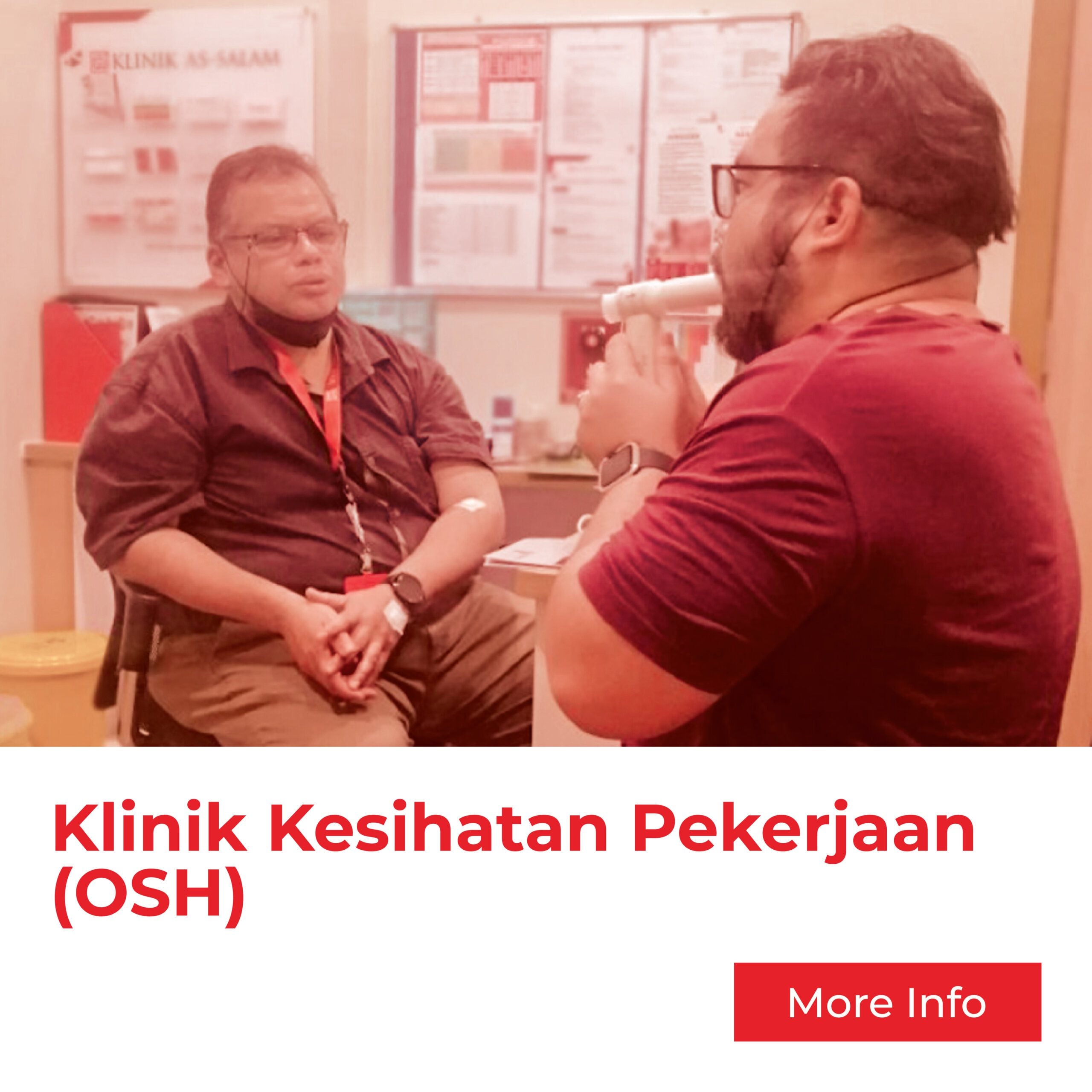 Pemeriksaan Keselamatan & Kesihatan Pekerjaan (Klinik OHD) by Klinik Salam